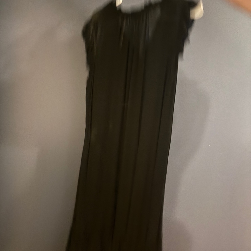 Banana Republic Black Midi Dress - Picture 3 of 5
